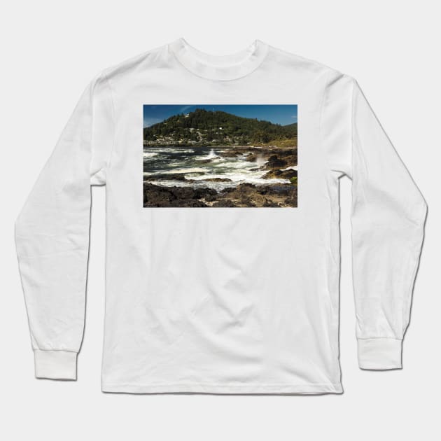 The Rugged Beauty Of The Oregon Coast - 1 © Long Sleeve T-Shirt by PrinceJohn